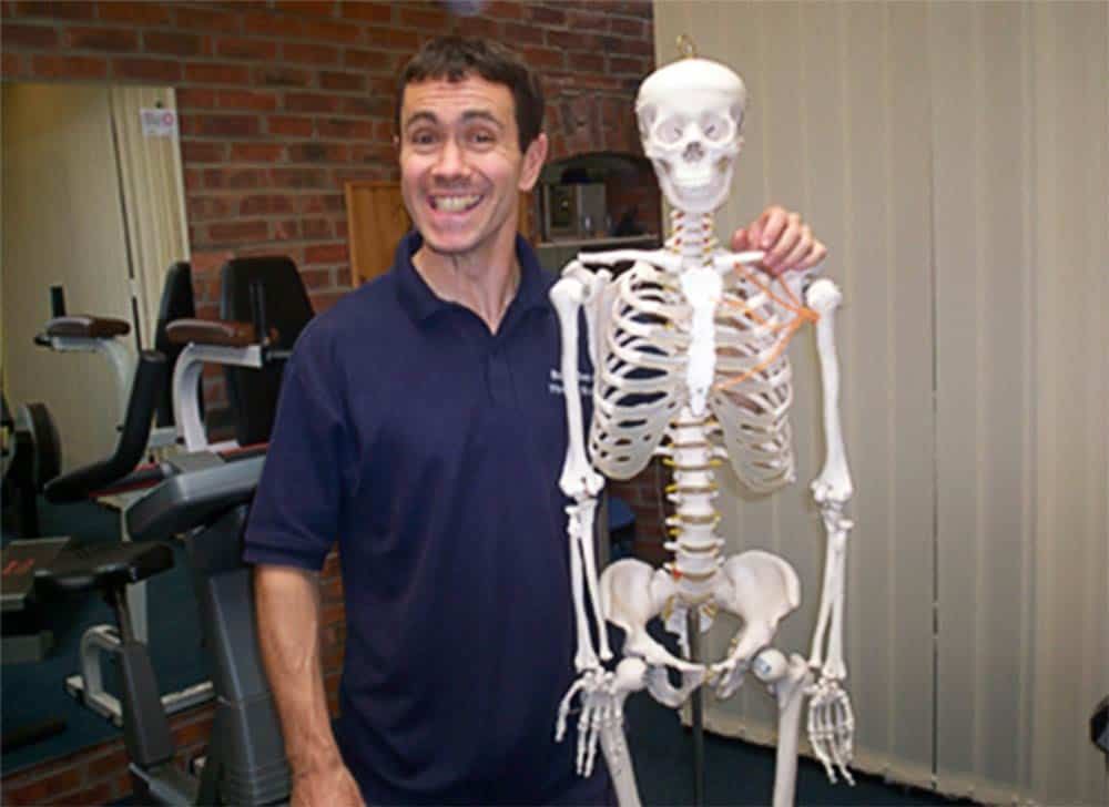 Andy Gamble, qualified gym instructor and Level 5 Sports Injury Therapist
