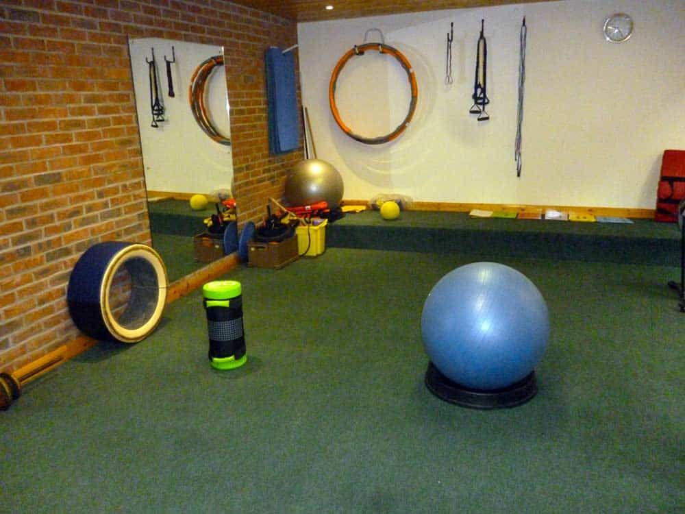 Training area inside Body Basics Fitness Studio