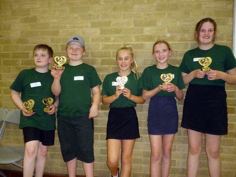 Children taking part in Super Schools sports day at Pickering Leisure Centre
